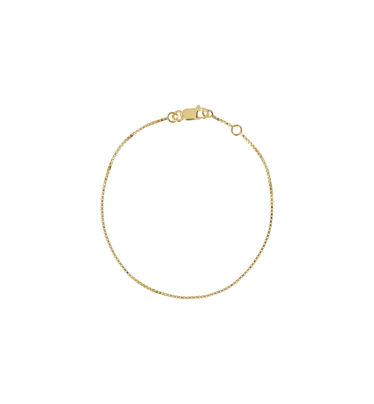 A+N Venetian Plain Bracelet Gold Plated