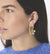 A+N Small Spiral Hoop Earring Gold Plated