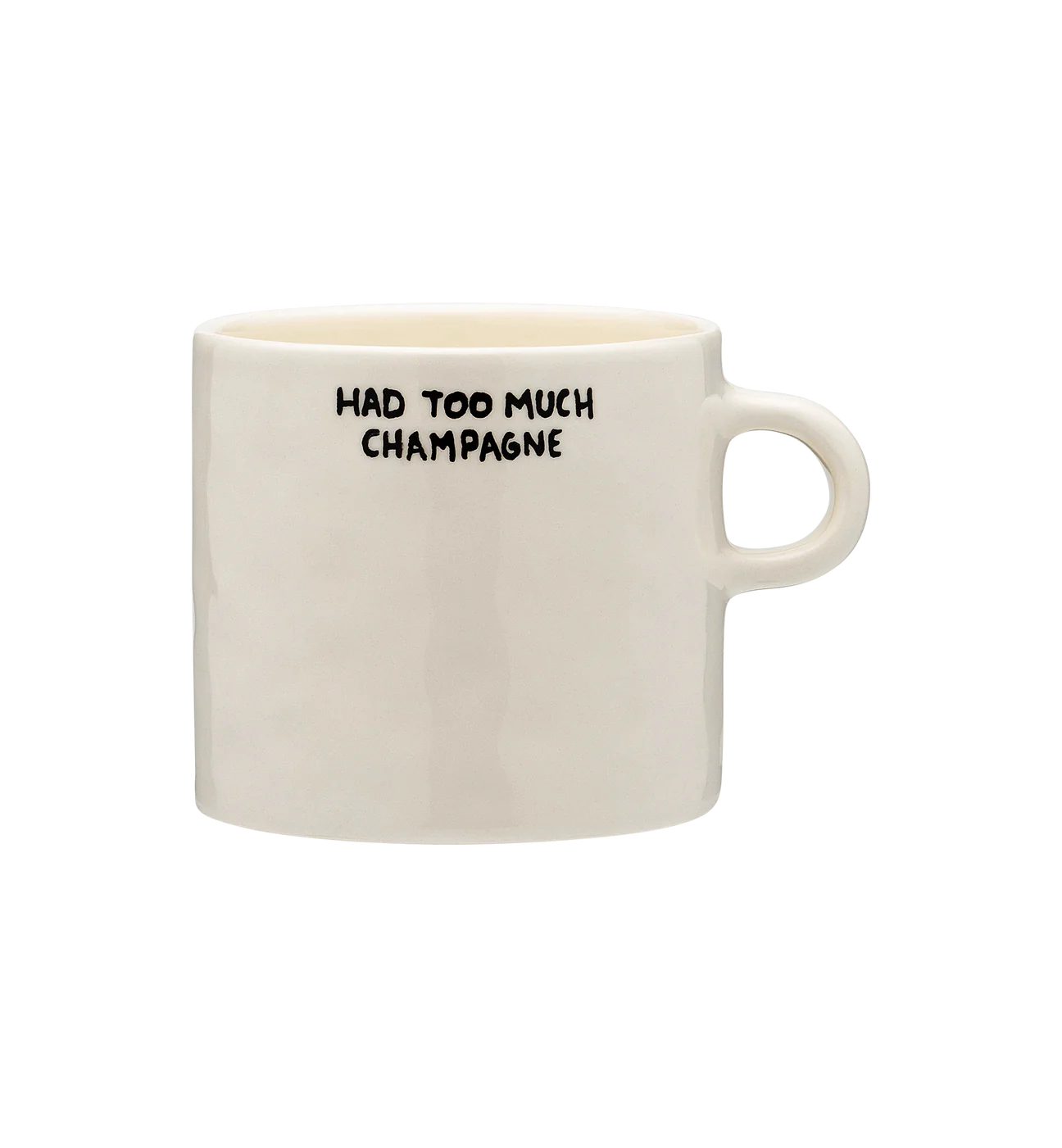 Too much champagne mug