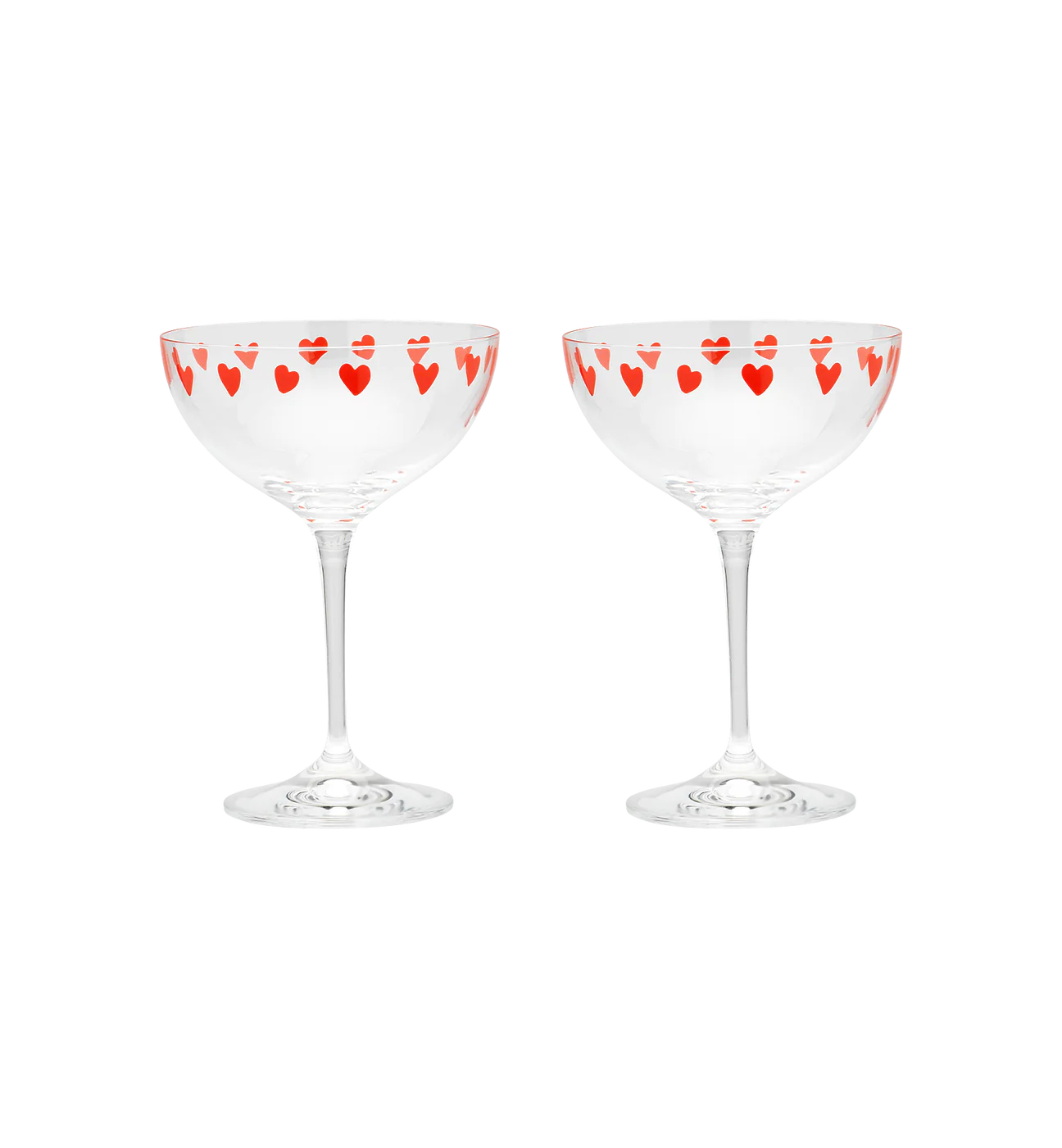 Classic Love Champagne Glasses set/2