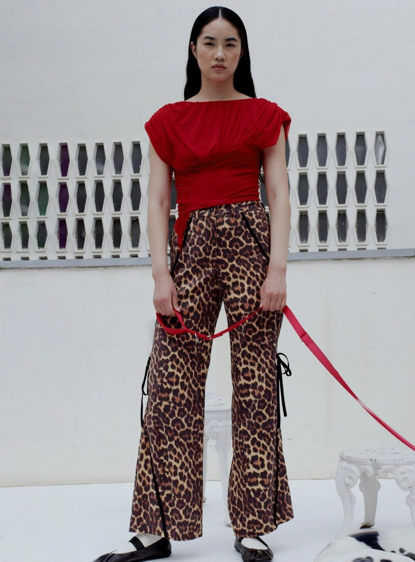 Vicky Leopard pants - Laagam